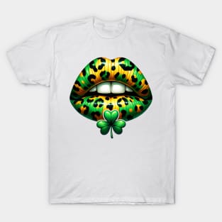 St Patrick Lips T-Shirt